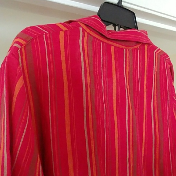 Chadwick's Linen blouse top 14 size - Picture 5 of 5